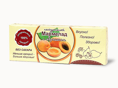  Мармелад натуральный "Абрикос" 140г в Анапе