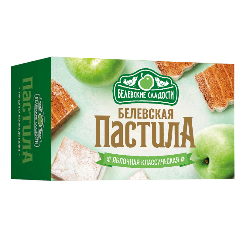  Пастила  200г диетическая КЛАССИКА, НОВЫЙ ФОРМАТ (4 шт по 50гр)   в Анапе